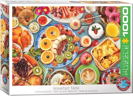 Eurographics Breakfast Table Puzzel (1000 stukjes)