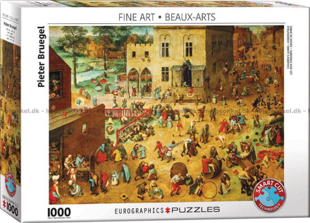 Eurographics Children`s Games Pieter Bruegel Puzzel (1000 stukjes)