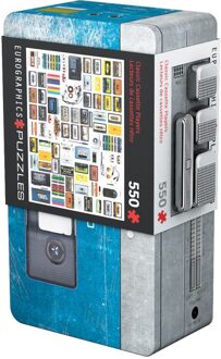 Eurographics Classic Cassette - Player Tin Puzzel (550 stukjes)