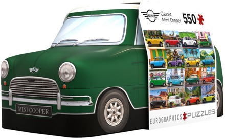 Eurographics Classic Mini Cooper Puzzel in Blik (550 stukjes)