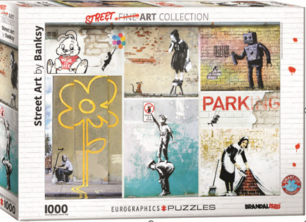 Eurographics Collage - Banksy Puzzel (1000 stukjes)