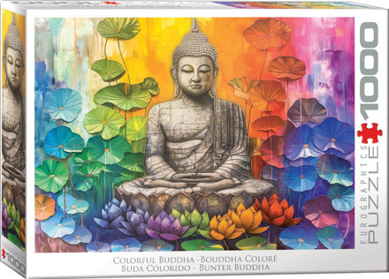 Eurographics Colorful Buddha Puzzel (1000 stukjes)