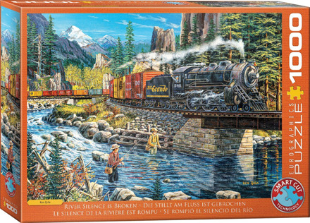 Eurographics De Stilte op de Rivier is Verbroken Puzzel (1000 stukjes)