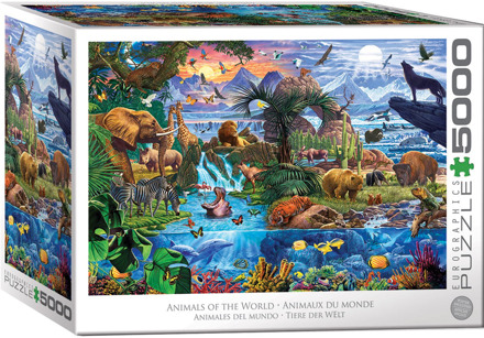 Eurographics Earth Wildlife Puzzel (5000 stukjes)