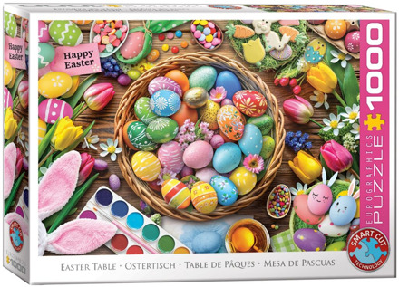 Eurographics Easter Table Puzzel (1000 stukjes)
