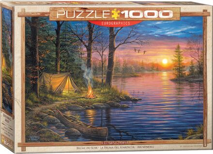 Eurographics Evening Mist - Abraham Hunter Puzzel (1000 stukjes)