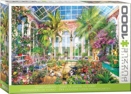 Eurographics Glass Garden Summer Conservato Puzzel (1000 stukjes)