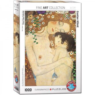Eurographics Gustav Klimt - Mother and Child Puzzel (1000 stukjes)