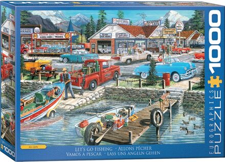 Eurographics Let`s go Fishing - Ken Zylla Puzzel (1000 stukjes)