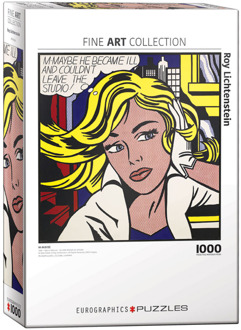 Eurographics M-Maybe – Roy Lichtenstein Puzzel (1000 stukjes)