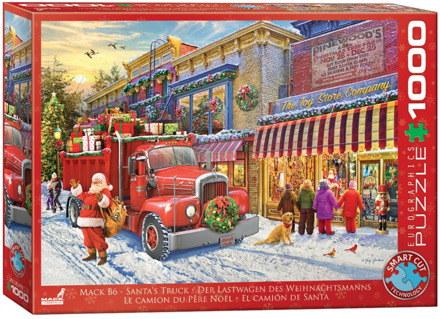 Eurographics Mack Christmas by Greg Giordano Puzzel (1000 stukjes)