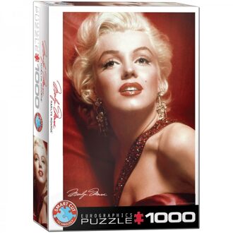 Eurographics Marilyn Monroe - Red Portrait Puzzel (1000 stukjes)