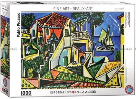 Eurographics Mediterranean Landscape - Pablo Picasso Puzzel (1000 stukjes)