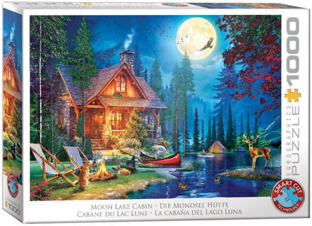Eurographics Moon Lake Cabin By Dominic Davison (1000 stukjes)