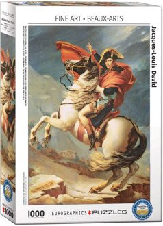 Eurographics Napoleon Crossing the Alps Puzzel (1000 stukjes)