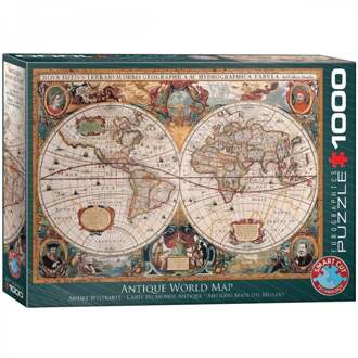 Eurographics Orbis Geographica World Map Puzzel (1000 stukjes)