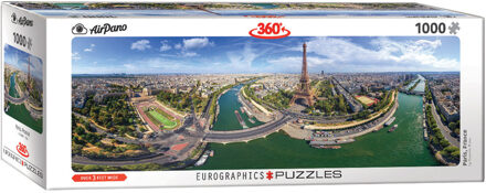 Eurographics Parijs Panorama puzzel Frankrijk 1000 stukjes