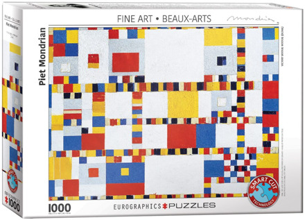 Eurographics Piet Mondrian – Victory Boogie Woogie Puzzel (1000 stukjes)