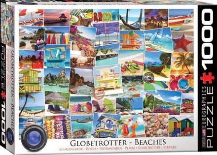 Eurographics puzzel Globetrotter Beaches - 1000 stukjes