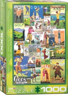 Eurographics puzzel Golf Around the World - 1000 stukjes