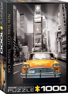 Eurographics puzzel New York City - Yellow Cab - 1000 stukjes