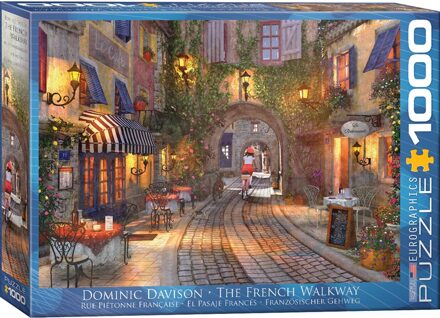 Eurographics puzzel The French Walkway - Dominic Davison - 1000 stukjes