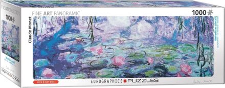 Eurographics puzzel Waterlilies - Claude Monet Panorama - 1000 stukjes