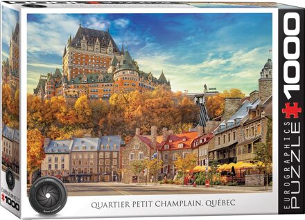 Eurographics Quartier Petit Champlain Puzzel (1000 stukjes)
