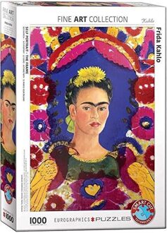 Eurographics Self Portrait, The Frame - Frida Kahlo (1000)