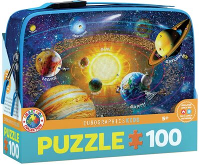 Eurographics Solar System - Lunch Box Puzzel (100 stukjes)