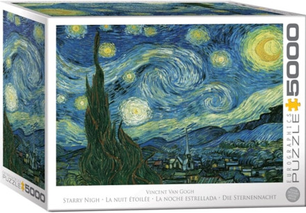 Eurographics Starry Night - Vincent Van Gogh Puzzel (5000 stukjes)
