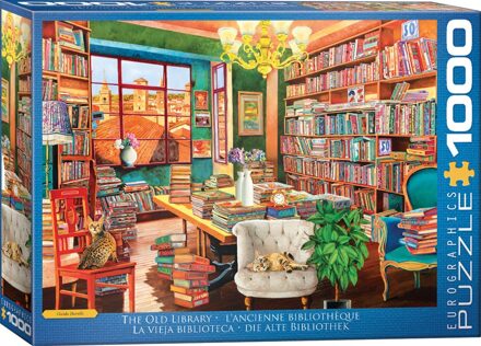 Eurographics The Old Library Puzzel (1000 stukjes)