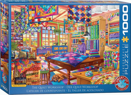 Eurographics The Quilt Workshop Puzzel (1000 stukjes)