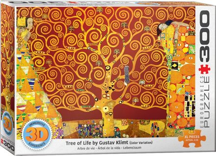 Eurographics Tree of Life - Gustav Klimt 3D Lenticular (300 stukjes)