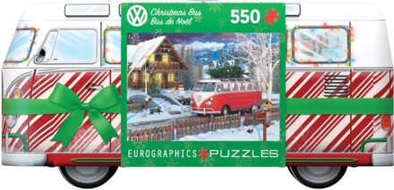 Eurographics VW Christmas Bus Tin Puzzel (550 stukjes)