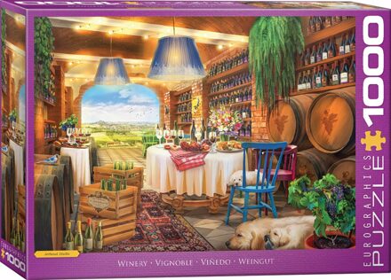 Eurographics Winery Puzzel (1000 stukjes)