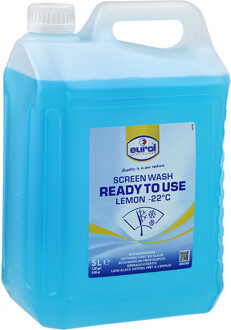 Eurol Ruitenwisservloeistof Anti-vries -22°C 5L E5022655LZW