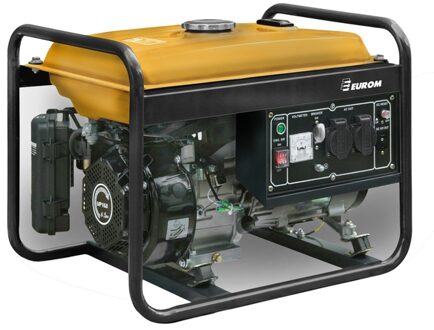 Eurom Bouwhout Benzine generator GE2501