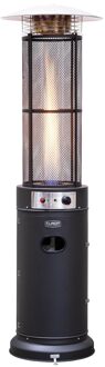 Eurom Flameheater Round 11000 Patioheater Terrasverwarmer Zwart