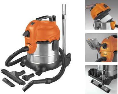 Eurom Force 1420S Wet/dry cleaner Alleszuiger Grijs