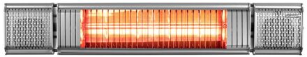 Eurom Heat and Beat Terrasverwarmer Grijs