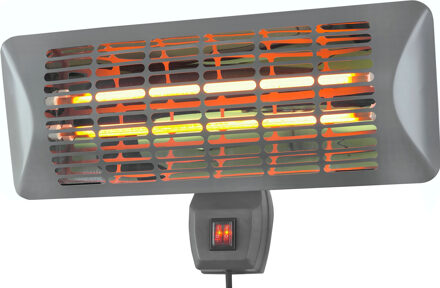 Eurom Q-time 2000 Patioheater Terrasverwarmer Zwart