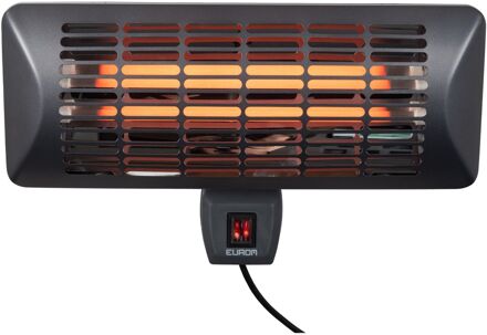 Eurom Q-time 2000 Patioheater Terrasverwarmer Zwart