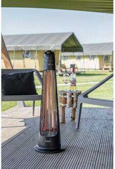 Eurom Q-Tower 1200 Terrasverwarmer Zwart