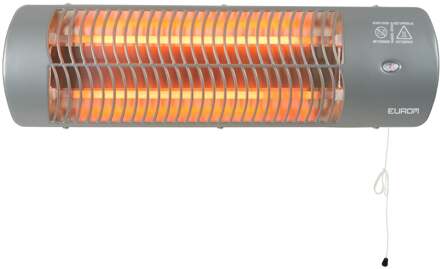 Eurom QH1203 Badkamerkachel Grijs