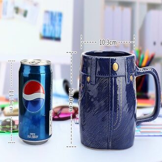 Europa Jeans keramische mok koffie mok Melk Thee Cup Bier mok 950ML mok Water cup Home Office drinkware Unieke