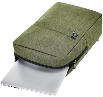 Europa laptop rugzak - maat One size Groen