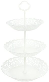 Europa Stijl Fruitschaal Afneembare Dessert Houder Cupcake Dienen Keuken 3-Tier Partij Bruiloft Gebak Home Decor Cake Stand # LR4