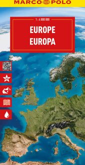 Europe Marco Polo Map - Marco Polo Maps - Marco Polo