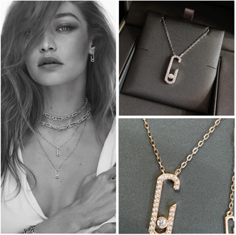 European 925 sterling silver Notch pendant Fine jewelry for mother women messika necklace Hot sale famous brand France